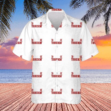 Discover Trailer Driver Truckin Dad Ever Trucker Hawaiian Shirts