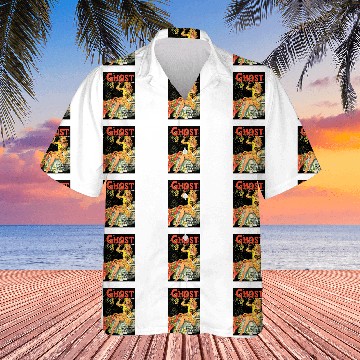 Discover Halloween Horror vintages ghosts Comic Book Retro Scary Hawaiian Shirts