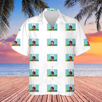 Discover German Shorthair Pointer w Bunny Ears Zip Hawaiian Shirts