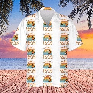Discover Lead Teller Job Funny Thanksgiving Baseball Tees Hawaiians