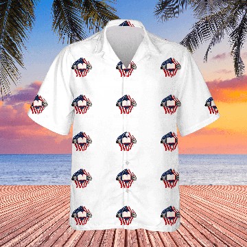 Discover Even Superheroes Like To Read American Flag Book Baseball Tees Hawaiian Shirts