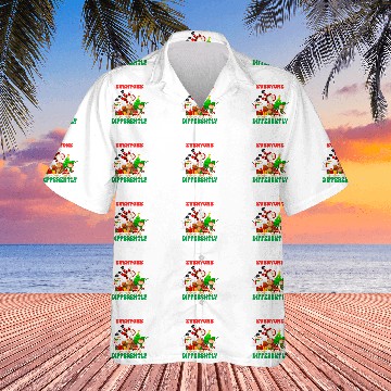 Discover Everyone Communicates Differently SLP Speech Therapist xmass Hawaiian Shirts