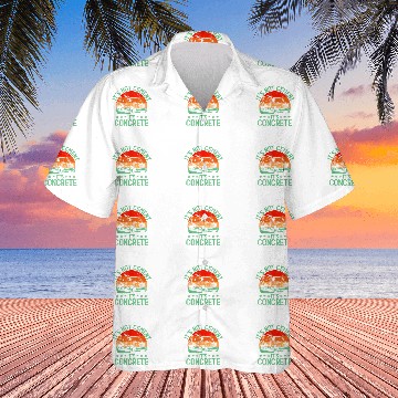 Discover Cement Mixer Construction Worker Construction Site 2 Baseball Tees Hawaiians