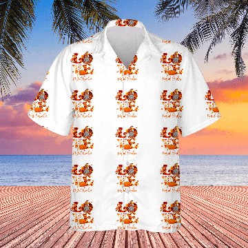 Discover Fall Leopard LOVE Gnome Postal Worker Thanksgiving Hawaiian Shirts