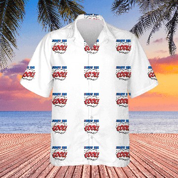 Discover Cool Retro Superhero vintages Comic Book Action Bubble Hawaiian Shirts