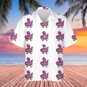 Discover Octopie Pi Day Octopuss Pie Geometry Math Teacher Student Hawaiian Shirts