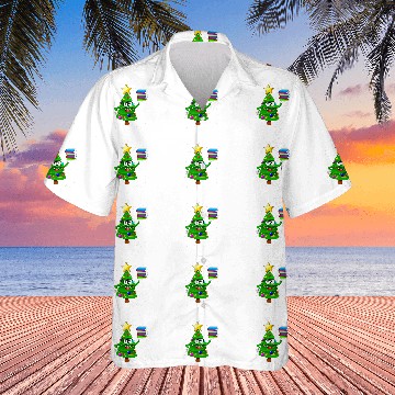 Discover Cute christmas library tree gift librarian and book 2 Hawaiian Shirts
