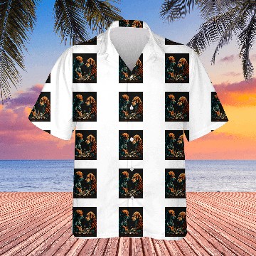 Discover Dog Labrador Chess Player Lady King Hawaiian Shirts
