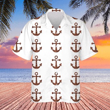 Discover Boat ship Anchor Coffee Beans Baseball Tees Hawaiians
