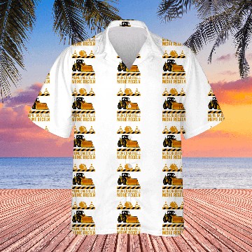 Discover Wheel loader construction site building worker 19 Baseball Tees Hawaiians