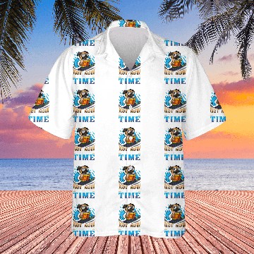 Discover Book Reader Funny Reading Time Dog Pug Bookworm Humor Hawaiian Shirts