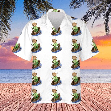 Discover Teddy Bear Rows His Boat Hawaiians
