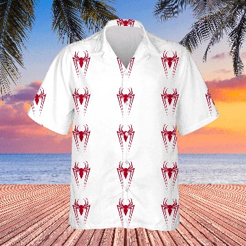 Discover Marvel Spider-Man Spider Icon C1 Hawaiian Shirts