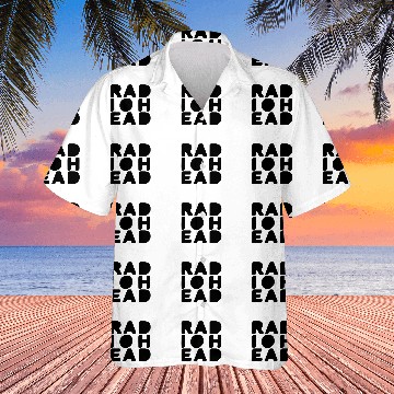 Discover Simple Bold Text Radiohead Hawaiian Shirts