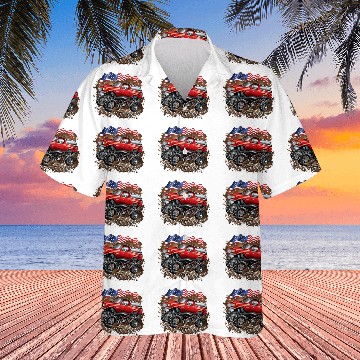 Discover Mud Truck Ford Bronco Hawaiian Shirts