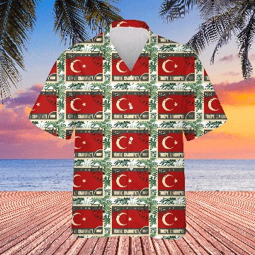 Discover turkey post stamp Hawaiians