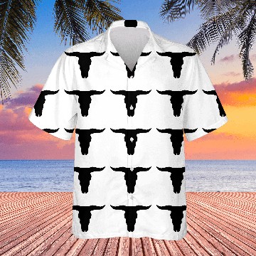 Discover buffalo skull Hawaiians