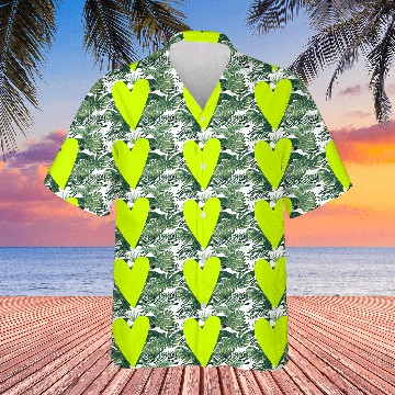 Discover Green heart Hawaiians
