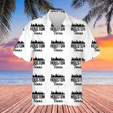 Discover Houston Texas Skyline Hawaiians