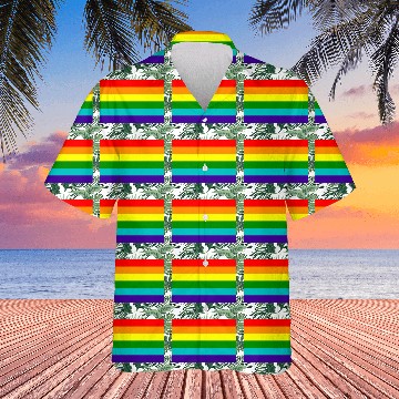 Discover Gay pride rainbow flag Hawaiians