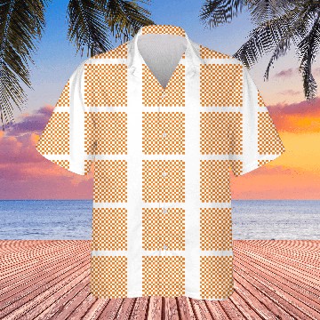 Discover Orange Checkerboard Hawaiians