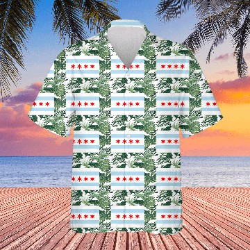 Discover Chicago Flag Hawaiians