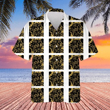 Discover Black and Gold Marble Hawaiians