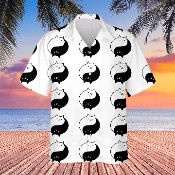 Discover Ying Yang Cat Hawaiians