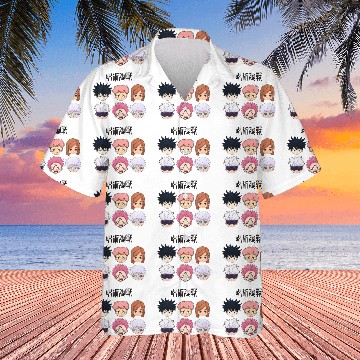 Discover Jujutsu Satoru Chibi Hawaiian Shirts
