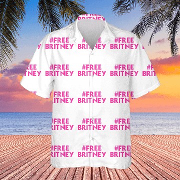 Discover Free Britney, Britney Spears Free, #freebritney Hawaiian Shirts