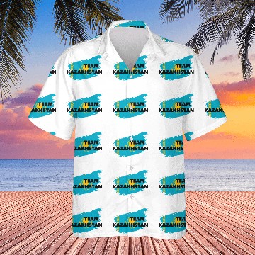 Discover Tokyo Olympics 2021 Team Kazakhstan Hawaiian Shirts