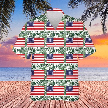 Discover American Flag Hawaiians