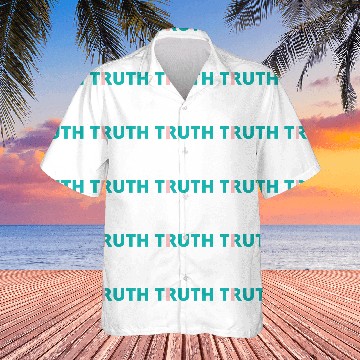 Discover I in Truth Single Word Design Self Reflective Hawaiian Shirts