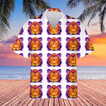 Discover Tiger Hawaiian Shirts, Easy Tiger Hawaiian Shirts, Unisex