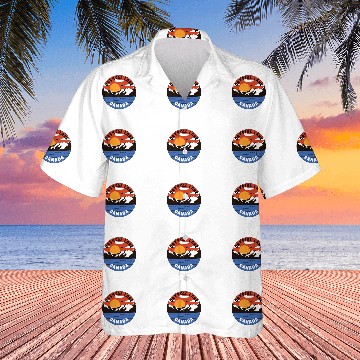Discover Crystal Lake - Canada - Mountain Valley Hawaiian Shirts