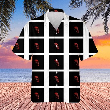 Discover Red Skull with lightning Hawaiians