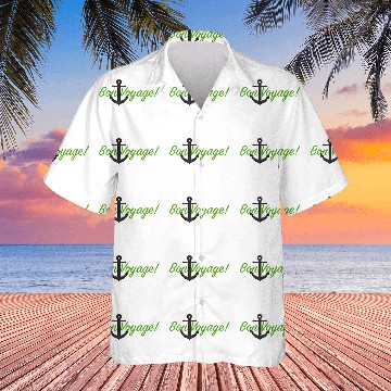 Discover Bon Voyage! - green Hawaiian Shirts
