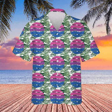 Discover Bisexual Pride Colors LGBT Allly Support Funny Hawaiians