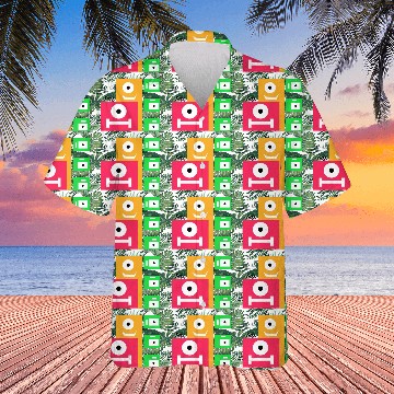 Discover Alien Cubes - Friendly design Hawaiians