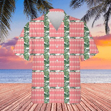 Discover Hot Pink Melted Psychedelic Pattern Hawaiians