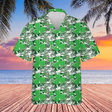 Discover Irish Shamrock Pocket Size Clover St. Patrick's Hawaiians