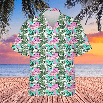Discover Summer Vibes - Beach, surf, hibiscus and starfish Hawaiians