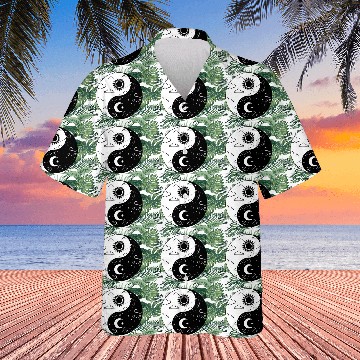 Discover Sun and Moon Yin Yang for Yin Yang Art Lover Hawaiians