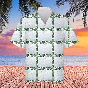 Discover Luxury White Silver Stripes Hawaiians