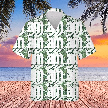 Discover alpha male short logo white Hawaiians