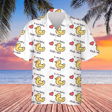 Discover Pond Baby on board Hawaiian Shirts