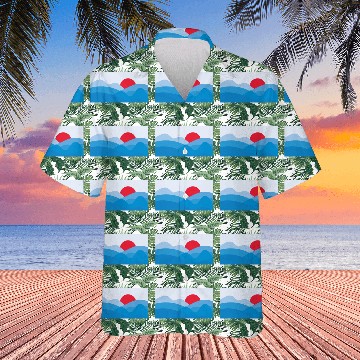 Discover Minimalist Sun Blue Hawaiians