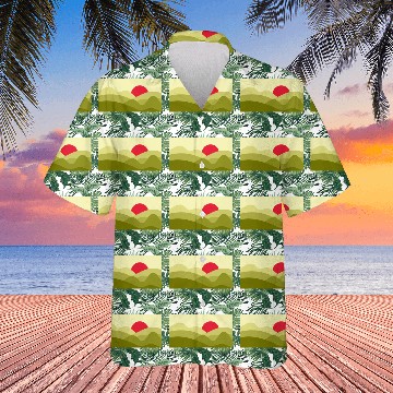 Discover Minimalist Sun Lime Green Hawaiians