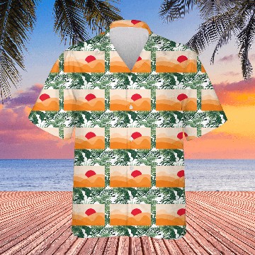 Discover Minimalist Sun Orange Hawaiians