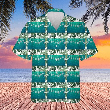 Discover Elegant Hanging Snowflakes Teal Hawaiians